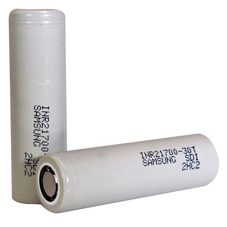 Bateria - 21700 - 30T - INR - 3000mAh - High Drain - SAMSUNG ®