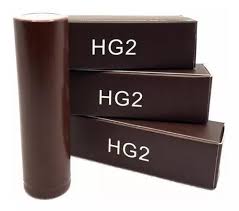 Bateria - 18650 - HG2 - Chocolate- 3000mAh - High Drain - L G